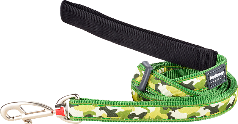 RD Laisse Camouflage Vert-M 20mmx1,8m