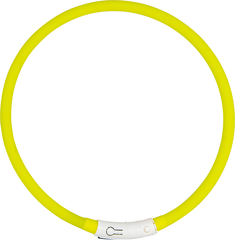 AB LED Collier Jaune-65cm