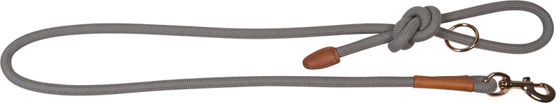 AB PROMENADE Laisse en corde Gris-12mmx150cm 