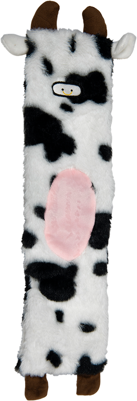 AB FLAT PLUSH TOY Vache Noir/Blanc-50cm