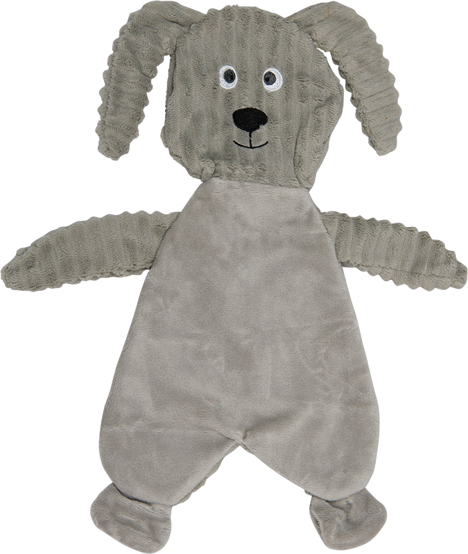 AB FLAT PLUSH TOY Chien Gris-50cm