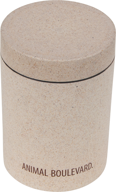 [AB65046] AB  Bamboe Koekjestrommel Crème-S 
