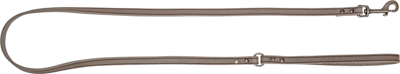 AB WAXED LEATHER Leiband Grijs- 12mmx120cm