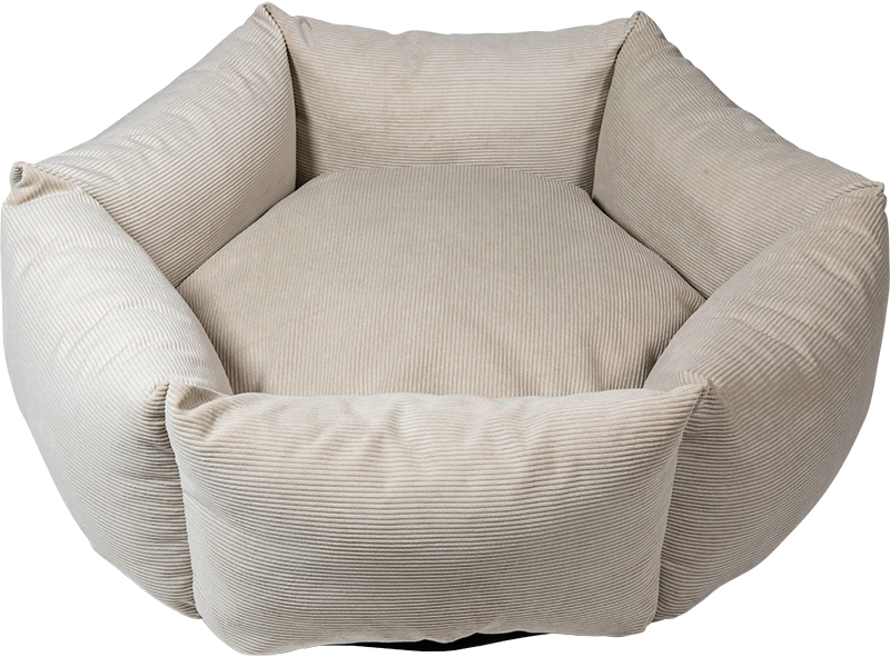 [AB10145] AB Panier Hexagonal Sable de Plage-L 90x90x32cm