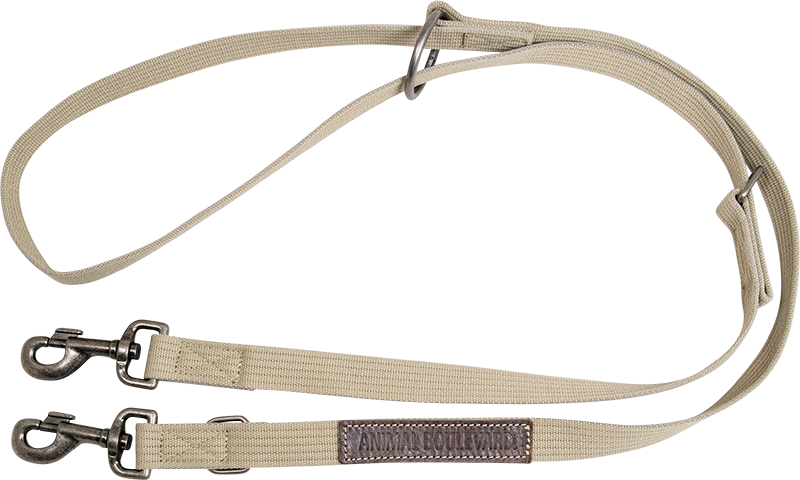 [AB30528] AB CANVAS Multi Leash Beige-16mmx2m