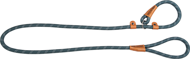 [AB32107] AB SCHOOL LEASH Staalblauw-15mmx180cm