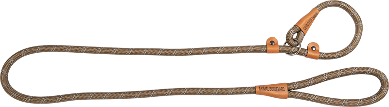 [AB32110] AB SCHOOL LEASH Beige-15mmx180cm