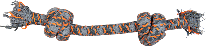 AB ROPE TOY 2 Nœuds Beige-180g 36cm