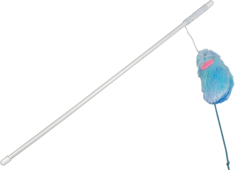 AB CAT TEASER Muis Blauw-46cm