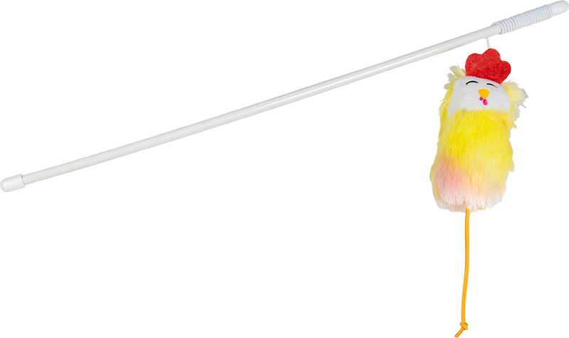 AB CAT TEASER Chicken Yellow-46cm