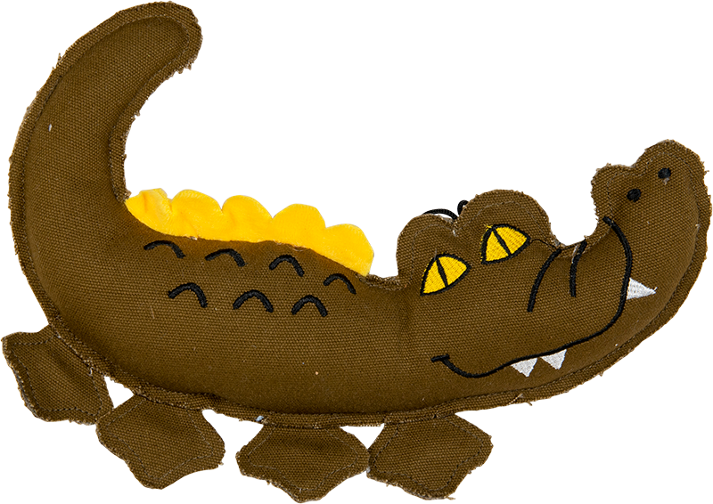 AB CANVAS TOY Crocodile-25cm