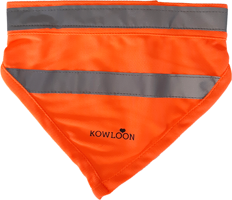 [3950403] KOWLOON Safety Bandana Fluo-S