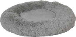 [AB10952] AB  PANIER Long Plush Gris Clair-M Ø70cm