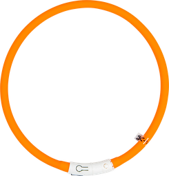 [AB45203] AB LED Halsband Oranje-65cm