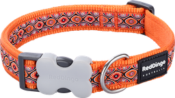 [DC-SE-OR-25] RD Collar Snake Eyes Orange-L 25mmx41-63cm