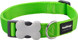 [DC-ZZ-LG-12] RD  Halsband Limoen Groen-XS 12mmx20-32cm