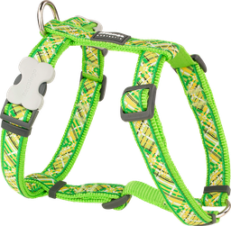 [DH-FN-LG-20] RD  Harnas Flanno Limoen Groen-M 20mm