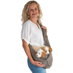 [AB10758] AB HOME&AWAY Schoudertas voor Honden Bruin-XS 86x12x38cm