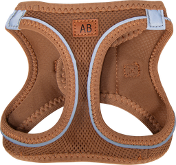 [AB31221] AB PROMENADE Air-Mesh Geschirr Braun-XS 3-5kg