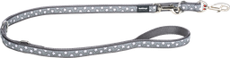 [MP-ST-GY-20] RD Laisse Multi Stars White Gris-M 20mmx2,0m