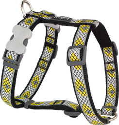 [DH-MY-BB-12] RD Harnas Monty Zwart-XS 12mmx25-39x30-44cm