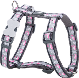 [DH-FM-GY-25] RD Geschirr Flamingo Cool Grau-L 