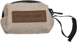 [AB10770] ​​AB HOME&AWAY Poepzakhouder Bouclé Beige- 8x4x4cm