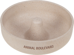 [AB65049] AB  Bamboe Slow Feeder Antislip Crème-17cm 