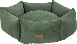 [AB10173] AB CORDUROY Hexagon Korb Moosgrün-M 70x70x30cm