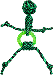 [AB50218] AB Kauwspeeltje Groen/Zwart-120-130g 35cm