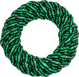 [AB50221] AB Kauwring Groen/Zwart-160-170g Ø18cm
