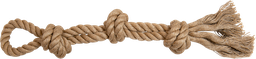 [AB50229] AB Kauwknoop met Lus Naturel-185-195g 45cm