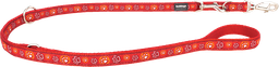 [MP-PI-RE-20] RD Multilijn Paw Impressions Rood-M 20mmx2,0m