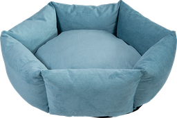 [AB10149] AB Panier Hexagonal Bleu Glacier-XL 110x110x34cm