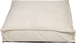 [AB10116] AB SQUARE Orthopädisches Hundebett Strandsand-M 80x80x15cm