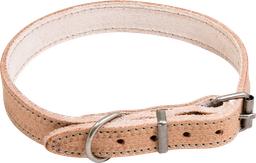[AB30587] AB WAXED LEATHER Collier Naturel-16mmx25-36cm