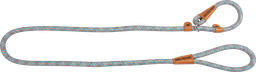 [AB32101] AB SCHOOL LEASH Blau/Orange/Weiss-15mmx180cm