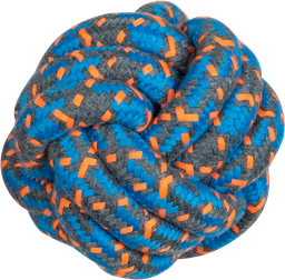 [AB50241] AB ROPE TOY Bal Blauw-275g Ø11cm