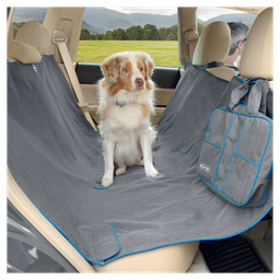 [K01598] KURGO Heather Hangmat zetelbescherming Grijs/Blauw-142x140cm