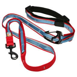 [K01132] KURGO Reflect & Protect Quantum 6-in-1 laisse Rouge-122-182cm 