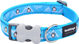 [DC-PE-TQ-15] RD Halsband Penguin Türkis-S 15mmx24-36cm