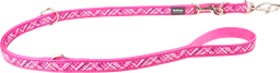 [MP-FN-HP-20] RD Laisse Multi Flanno Rose-M 20mmx2,0m