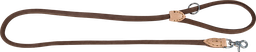 [AB31116] AB NUBUCK LEATHER Ronde Leiband Bruin-10mmx130cm