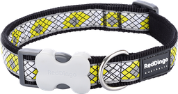 [DC-MY-BB-20] RD Halsband Monty Zwart-M 20mmx31-47cm