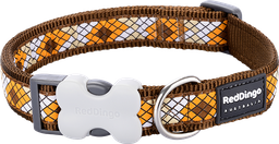 [DC-MY-BR-25] RD Collar Monty Brown-L 25mmx41-63cm