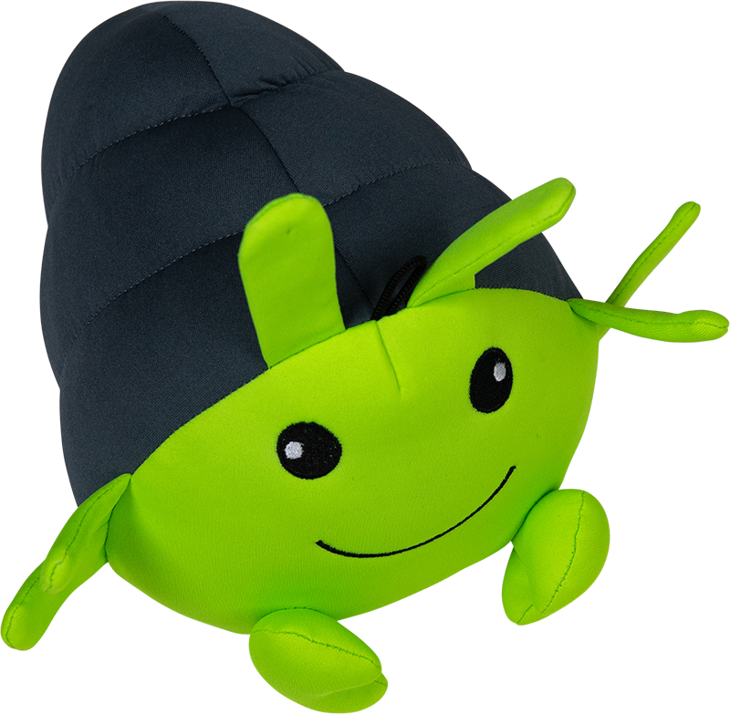 [AB50061] AB SOFT TOY Hermit Crab-22cm