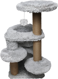 AB CAT TREE Berlin Light Grey-65x60x84cm