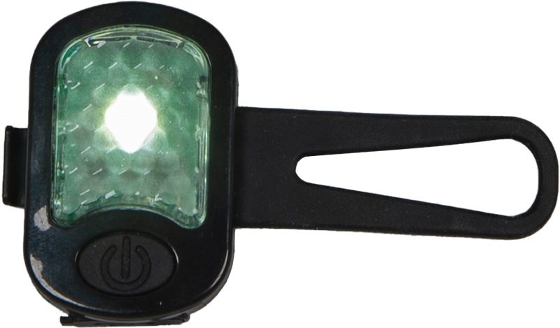 AB LED Sicherheitslicht Schwarz-7x4cm