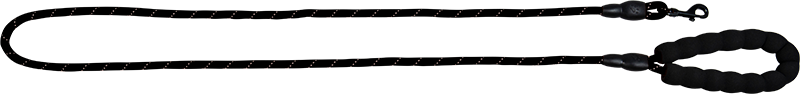 AB SAFETY Leine mit EVA-Griff Schwarz-8mmx150cm