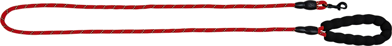 AB SAFETY Laisse avec poignée EVA Rouge-8mmx150cm
